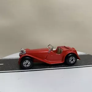 Matchbox 1982 SS 100 Jaguar Roadster Convertible Open Top 2-Door 1/50 Red NM - Picture 1 of 17