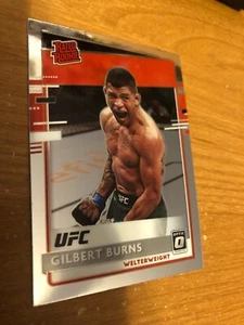 2021 Donruss Optic Gilbert Burns UFC RC - Bild 1 von 1