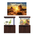 91 * 41cm Sonne Und Wüste Stil Aquarium Aquarium Aquarium Hintergrund Poste Fat