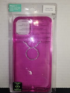 Claire’s Icing Apple iPhone 11 Phone Case Astrological Zodiac Sign Taurus Pink - Picture 1 of 3