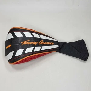 Tommy Armour Hot Scot Driver Golf Club Head Cover Black Red Orange - Picture 1 of 3