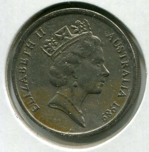 Foreign Coin - Australia - Ten Cents [10-cents] 1989 - Picture 1 of 2