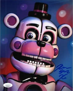 KELLEN GOFF Authentic Hand-Signed "FUNTIME FREDDY Five Nights"8x10 Photo JSA COA - Picture 1 of 1