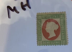 HELIGOLAND GERMAN STATES #12 MH S14611-1 - Picture 1 of 1