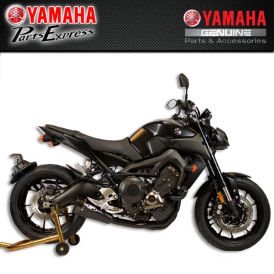NUEVO 2014-2020 YAMAHA FZ-09 MT-09 FZ MT 09 M4 NEGRO RM1 SISTEMA DE ESCAPE COMPLETO Foto 1 de 4