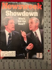 Newsweek Magazine March 26, 1984 Gary Hart - Walter Mondale Showdown #LP42