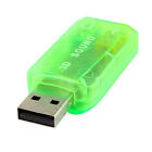 USB 2.0 External 5.1 Channel to 3D Virtual 3.5mm Audio Sound Card Adapter