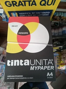 RISMA CARTA FOTOCOPIE TINTA UNITA 5 PEZZI - Foto 1 di 2