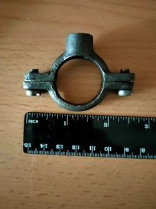 Georg Fischer Iron Black Pipe Collar, Pipe Stand Offs - 3/4" x M10 - Qty 10 - Picture 1 of 3