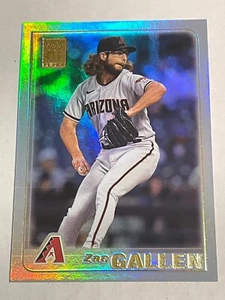 2021 Topps Archives - 2001 Topps Rainbow Foil #208 Zac Gallen /150 - Picture 1 of 3
