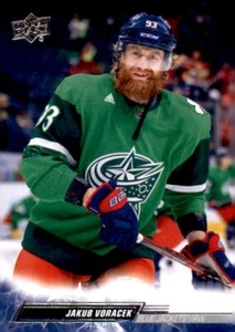 2022-23 Upper Deck Hockey #302 Jakub Voracek Columbus Blue Jackets Series 2 - Picture 1 of 2