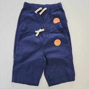 The Children's Place LOT of 2 Blue Drawstring Pants Kid's Size 10 NEW - Picture 1 of 6