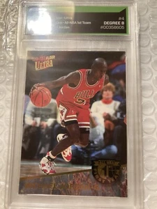 1992-93 Fleer Ultra - All NBA #4 Michael Jordan mint graded 8 - Picture 1 of 2