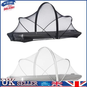 Foldable Mosquito Net Folding Crib Cover for Baby Crib To Keep Cats/Bugs Out - Picture 1 of 13
