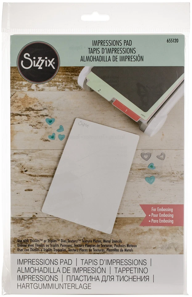 Sizzix Texturz Accessory - Impressions Pad 655120