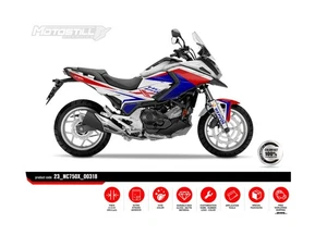 Honda Nc 750 X Graphic Sticker Decal Wrap Kit Fits / 2016-2020 - Picture 1 of 11