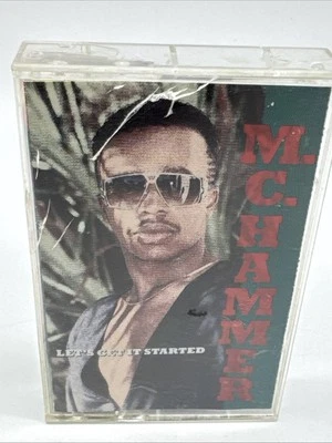 MC Hammer - Let's Get It Started (Cassette, 1988) (MAJOR LABEL DEBUT ALBUM) - Image 1 of 4