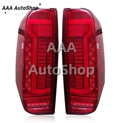 Lámpara de freno trasera para Nissan Frontier Navara D40 LED roja luz trasera 08-14 W Foto 1 de 4