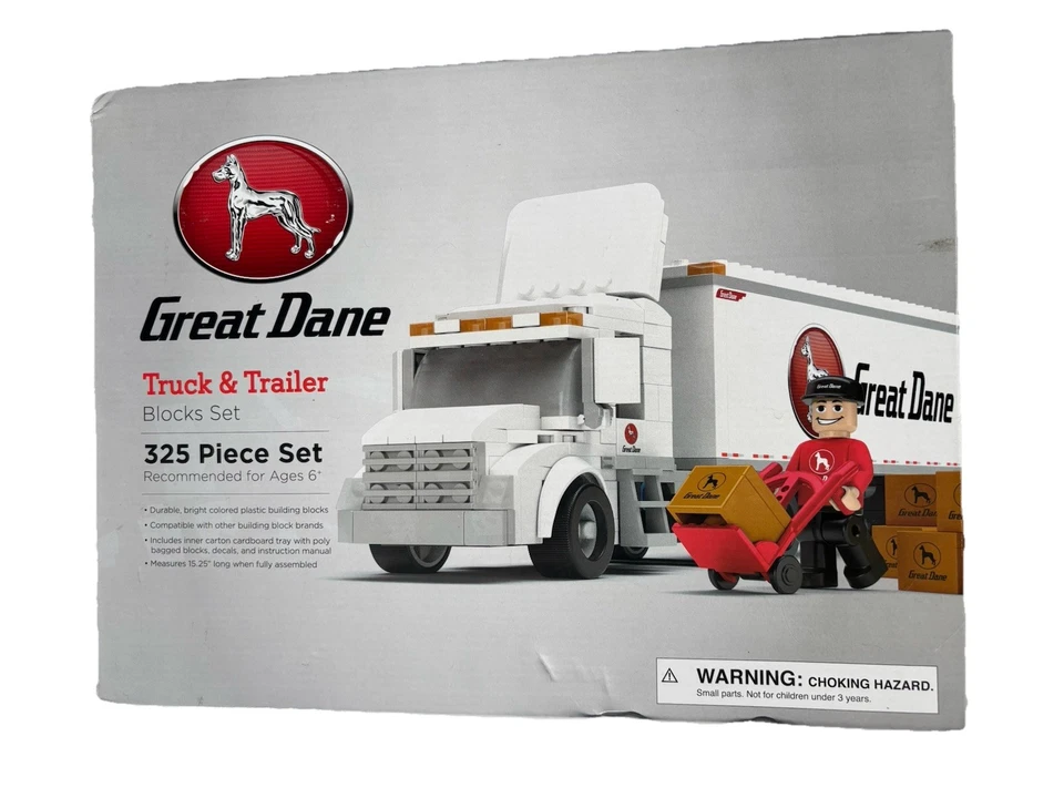 First Gear Great Dane Truck And Trailer Building Blocks Set   Sealed 90-0576 - Image 1 of 4