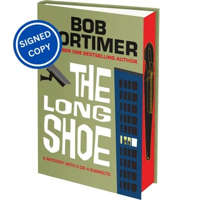 Signed Book - The Long Shoe by Bob Mortimer First Edition 1st Print - Image 1 of 4