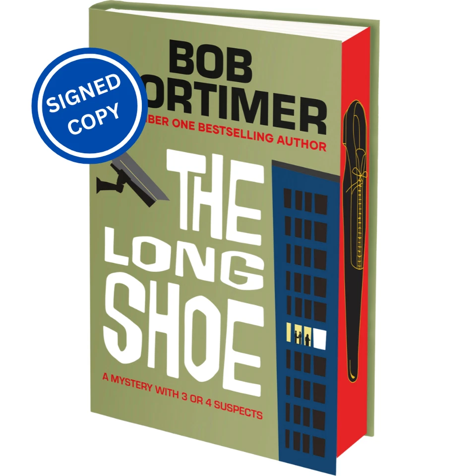 Signed Book - The Long Shoe by Bob Mortimer First Edition 1st Print - Image 1 of 1