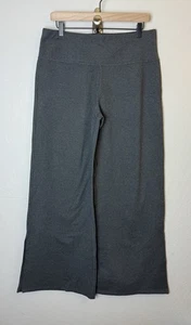Pact Pants Womens XL Gray Wide Leg Split Hem Travel Yoga Lounge Athleisure - Picture 1 of 3