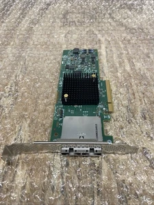 DELL 02TM5Y FULL HEIGHT 9207-8e 8-Port 6Gb/s PCIe x8 HP SAS Host Bus Adapter - Picture 1 of 3