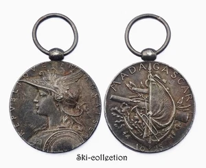 Medal Commemorative La 2° Shipping Of Madagascar, 1895. Silver - Picture 1 of 1