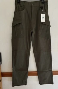 Flexcamo -Tactical Series Waterproof Multi Pockets Cargo Pants Army Green M-28 - Picture 1 of 24