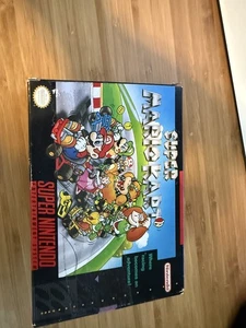SNES Super Nintendo CIB Super Mario Kart - Picture 1 of 4