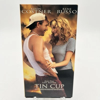 GREAT CONDITION!! Tin Cup (VHS, 1996) Warner Bros Home Video Kevin Costner - Image 1 of 4