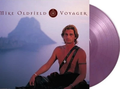 Mike Oldfield Voyager P Album vinyl record Limited Purple Numbered remastered - Image 1 of 4