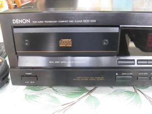Denon DCD-1520 HiFi CD player, digital optical output, remote control and manual - Picture 1 of 11
