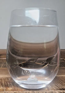 Nueva copa de vino sin tallo de 20 oz con copa de pez tiburón - Imagen 1 de 9