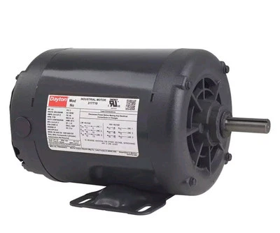 DAYTON 31TT12 GP Motor,1 HP,1,725 RPM,230/460V AC,56 31TT12 NEW!!! - Image 1 of 4