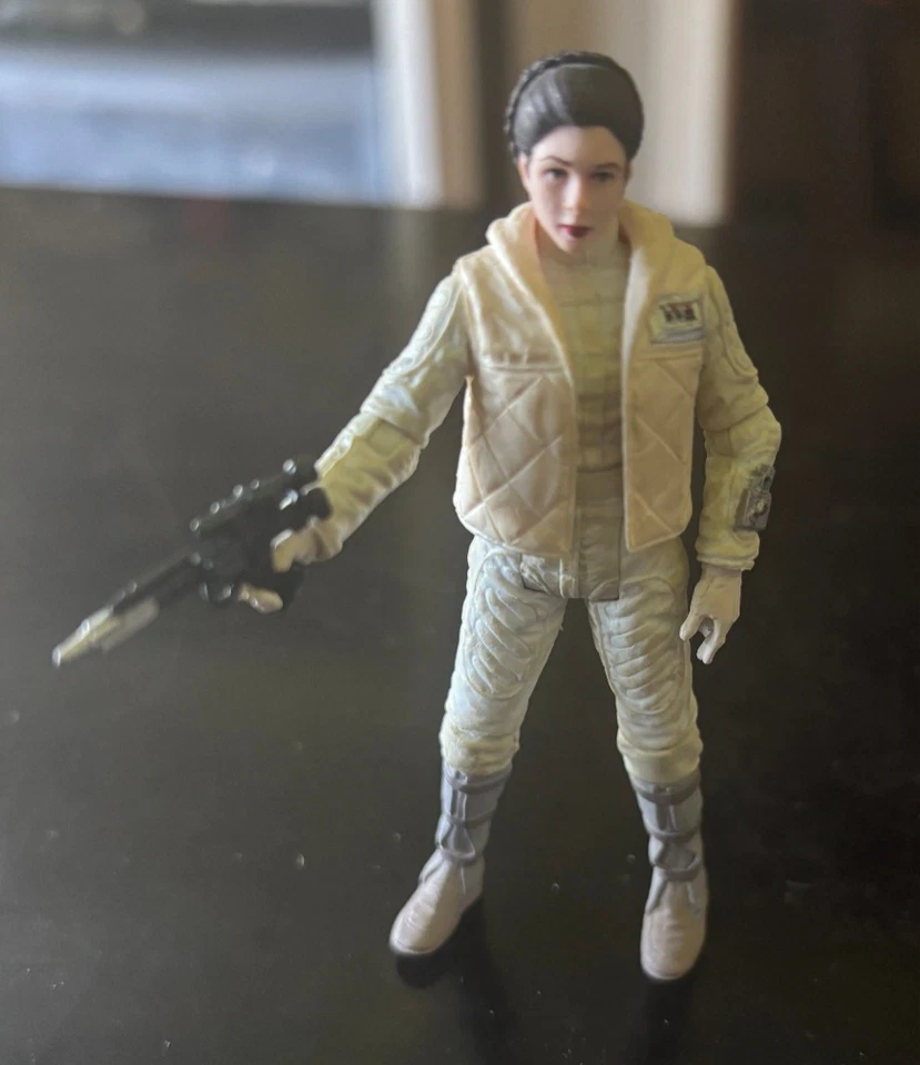 Star Wars 3,75” TVC ESB Princesa Leia Hoth VC02 Completo Foto 1 de 2