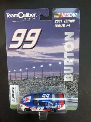Team Caliber Pit Stop NASCAR Jeff Burton 2001 Citgo 99 diecast 1:64  - Image 1 of 4