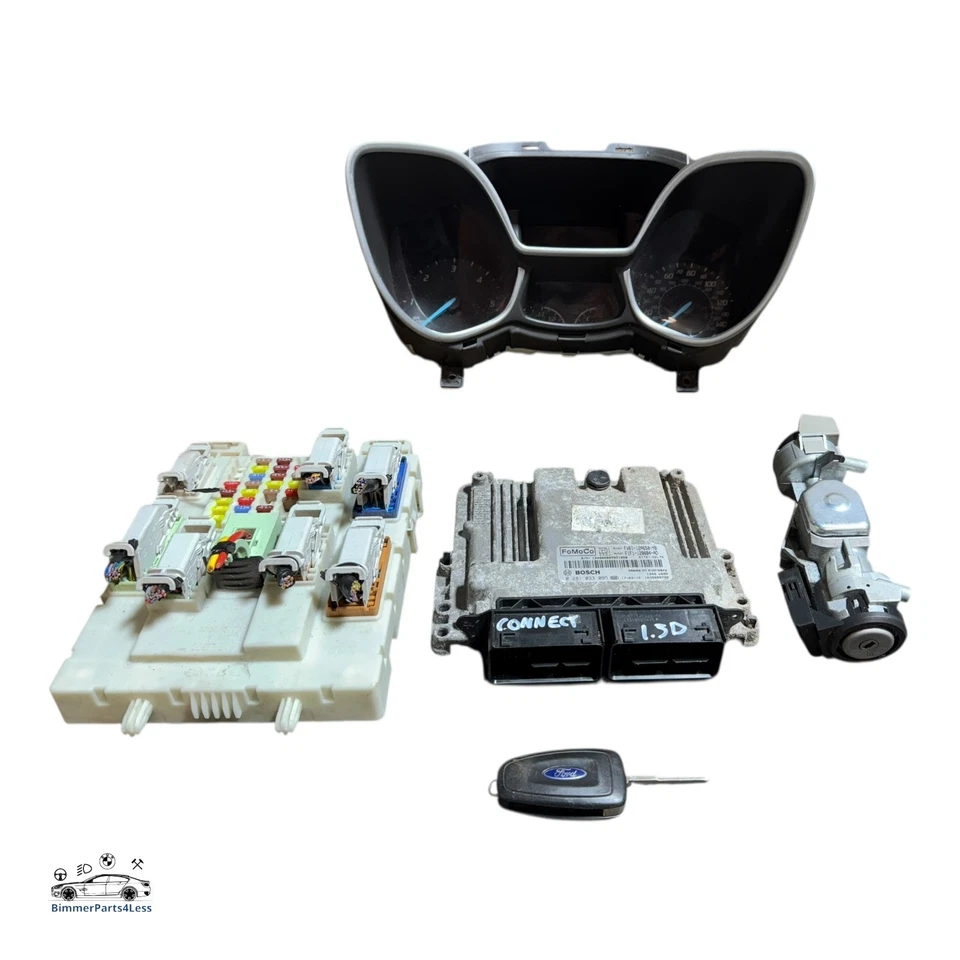 Ford Transit Connect 210 2017 motor diésel ECU kit y juego de bloqueo Foto 1 de 4