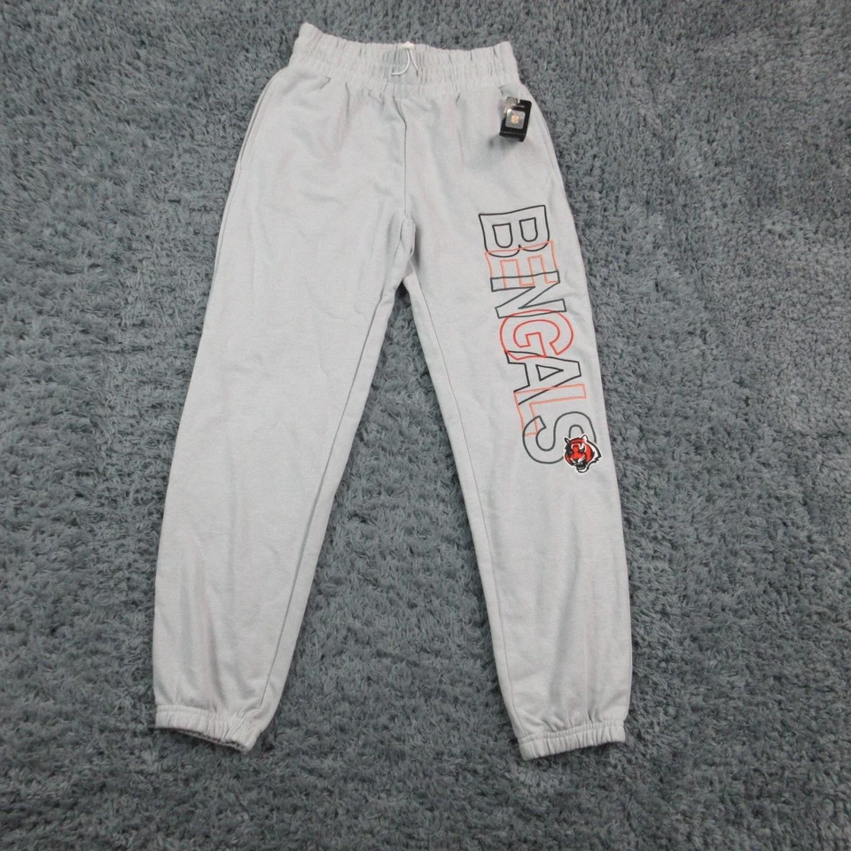 Pantalones Cincinnati Bengals para mujer pequeños NFL fútbol americano ropa para dormir joggers 25x27,5 nuevos con etiquetas Foto 1 de 4