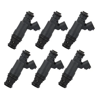 6PCS Fuel Injectors for 2001-2005 Volkswagen Jetta Golf EuroVan Seat 022906031F - Image 1 of 4