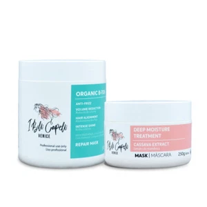 I Belli Capelli - Kit Venice Organic B-Tox 500g/17.6 oz and Cassava Mask Mand... - Picture 1 of 10
