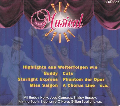 OST Musical The Musical Story 3 CD-Set:BUDDY HOLLY,SHIRLEY BASSEY,ANG. MILSTER - Bild 1 von 4