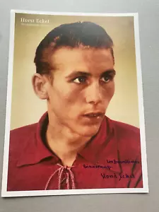 HORST ECKEL (†2021) Weltmeister 1954 DFB Foto 20x28 Autogramm - Picture 1 of 1