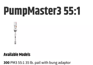 SAMSON PumpMaster3 55:1 (301-021) - Picture 1 of 2
