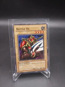 Yu-Gi-Oh! 1996 Battle Ox SDK-005 Earth Beast-Warrior - Imagen 1 de 2