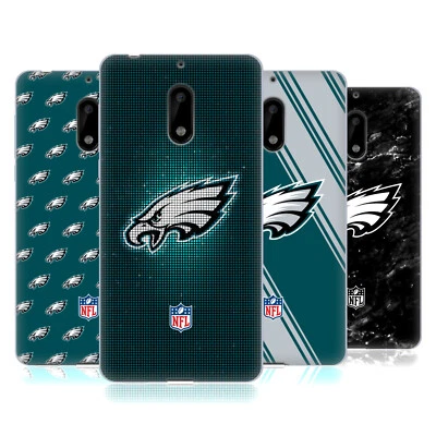 OFFICIAL NFL PHILADELPHIA EAGLES ARTWORK SOFT GEL CASE FOR NOKIA PHONES 1 - Image 1 of 4
