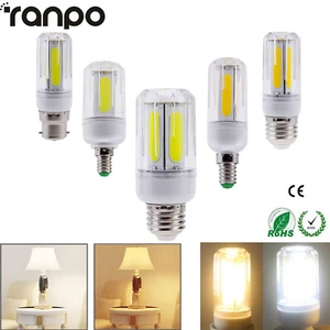 COB LED Corn Bulb E27 E26 E12 E14 B22 12W 16W Super Bright Light Energy Saving R - Picture 1 of 14