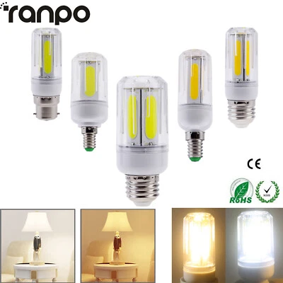 COB LED Corn Bulb E27 E26 E12 E14 B22 12W 16W Super Bright Light Energy Saving R - Image 1 of 4