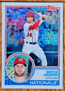 2018 Topps '83 Topps Silver Pack Chrome #40 Bryce Harper - Picture 1 of 6