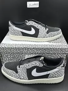 Air Jordan 1 Low OG Black Cement Size 11 CZ0790-001 NEW WITH BOX - Picture 1 of 5